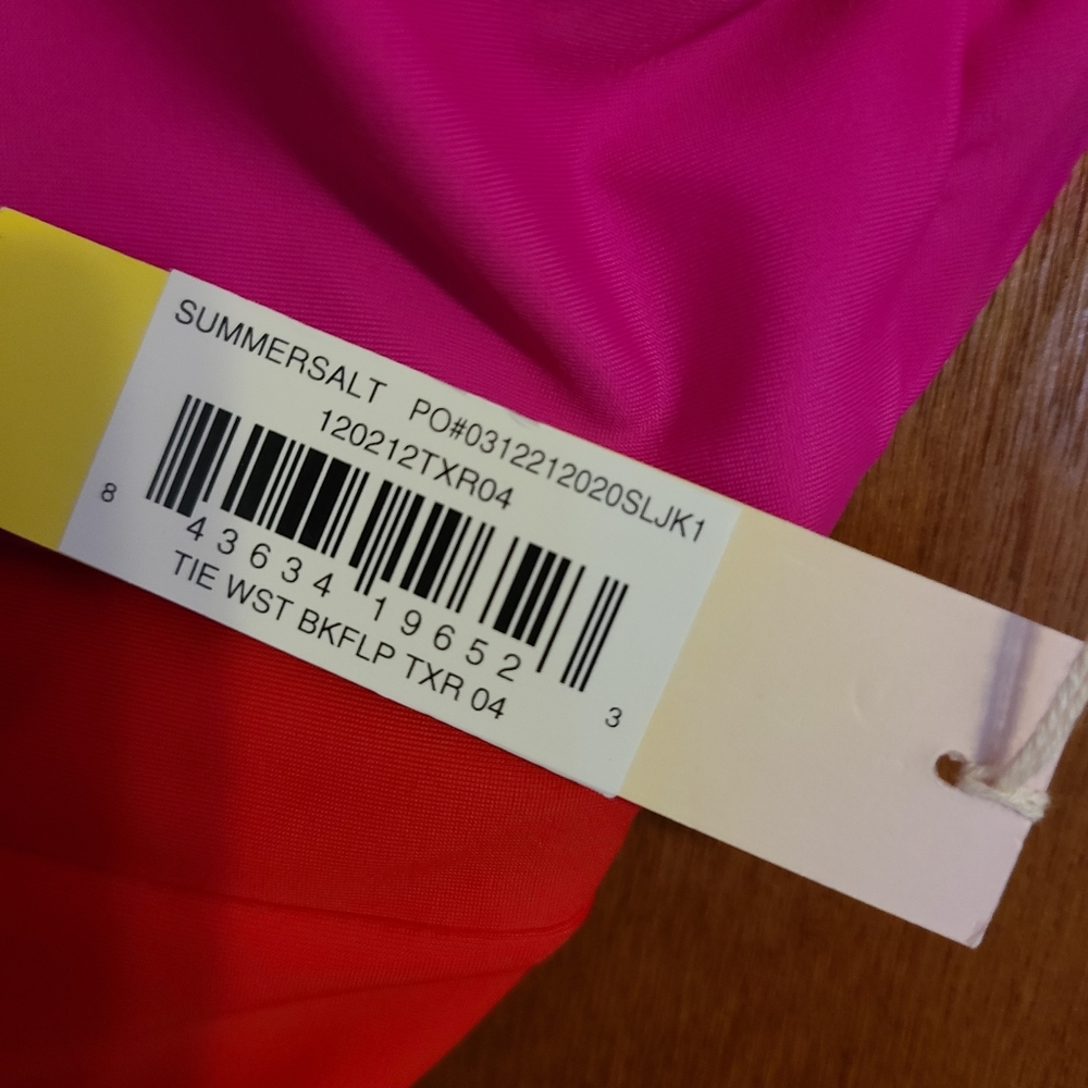 NWT Summersalt The Tie Waist Backflip One Piece Swimsuit 🩱 - Picture 5 of 6